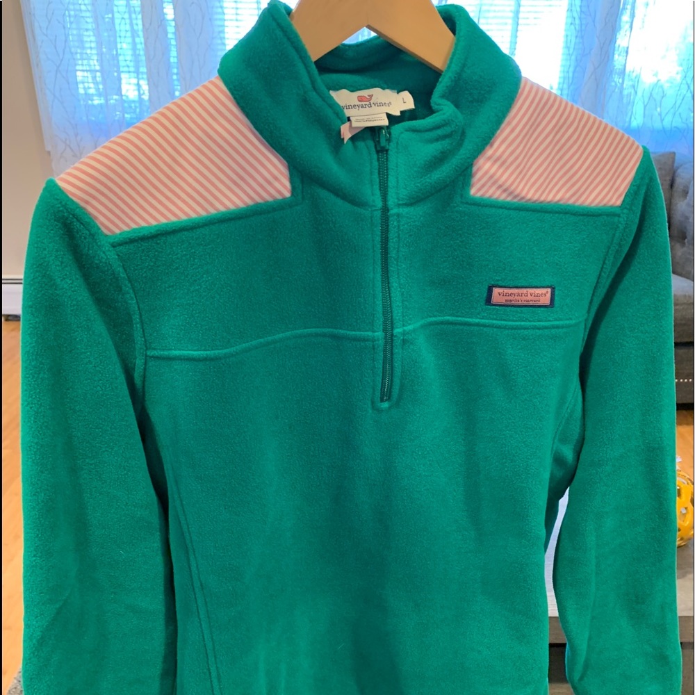 Vineyard vines sweater half zip